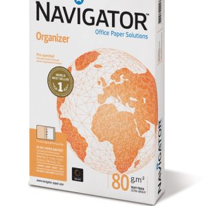Navigator Organizer Kopierpapier 80g/qm DIN A4 4-fach gelocht