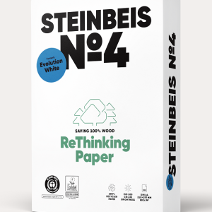 Steinbeis No.4 Evolution White Recyclingpapier 80g/qm DIN A3