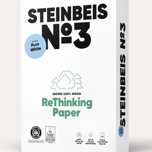 Steinbeis No.3 Pure White Recyclingpapier 80g/qm DIN A4