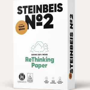 Steinbeis No.2 Trend White Recyclingpapier 80g/qm DIN A3