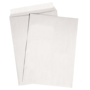 Versandtaschen DIN C4, weiß, ohne Fenster, HK, 120g/qm