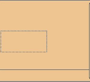 Versandtaschen DIN C5, natron/braun, mit Fenster, SK, 90g/qm